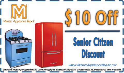 Coupons - Master Appliance Repair